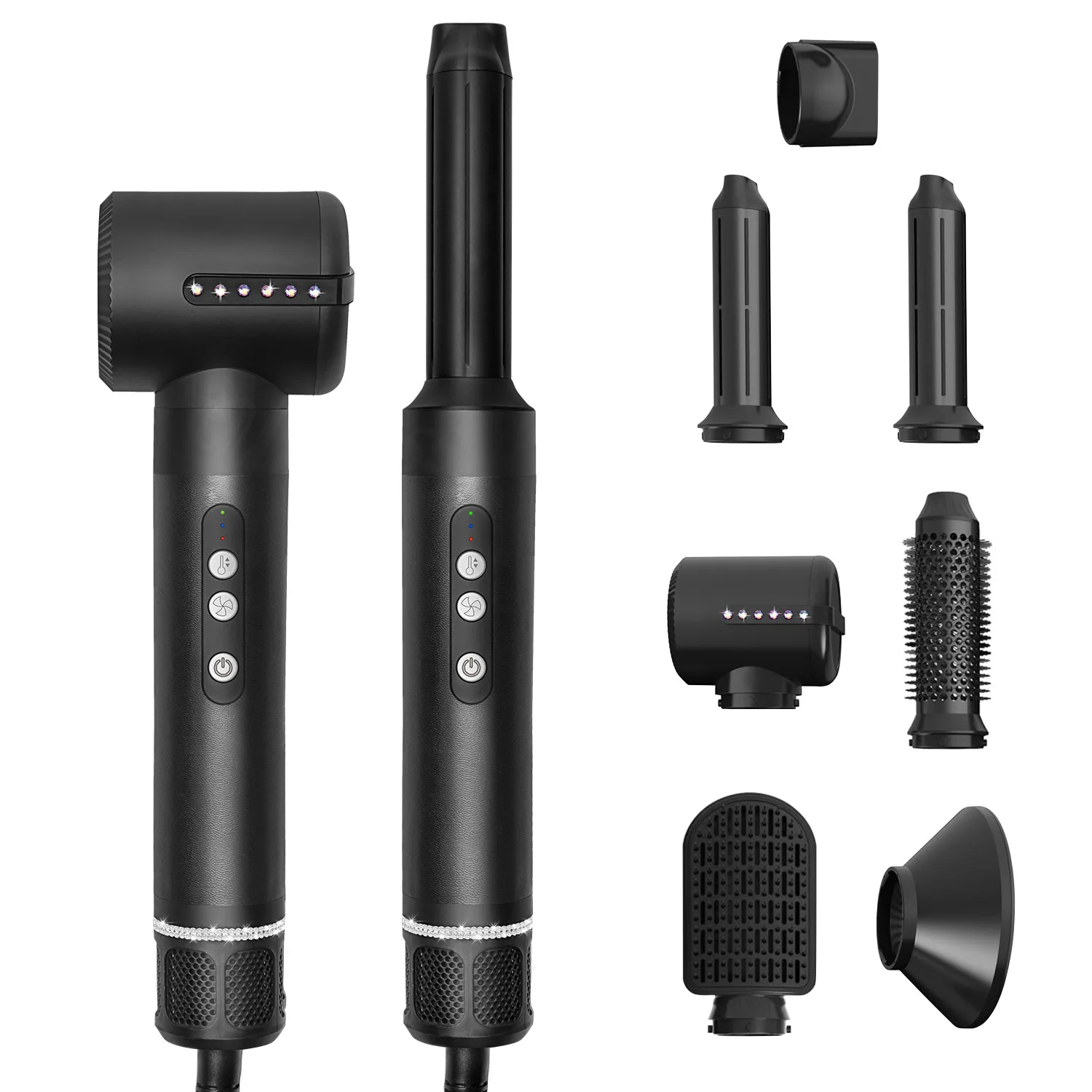 110000RPM Negative Ion Brushless, High Speed Motor Hair Dryer Set/