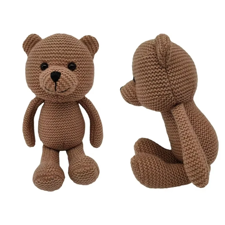 Куклы амигуруми ручной работы крючком медведь игрушки животных