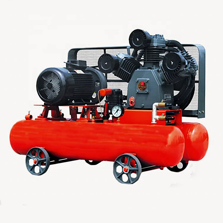 Mining Piston Air Compressors Portable Air Compressor Machine Diesel Industrial Air Compressor