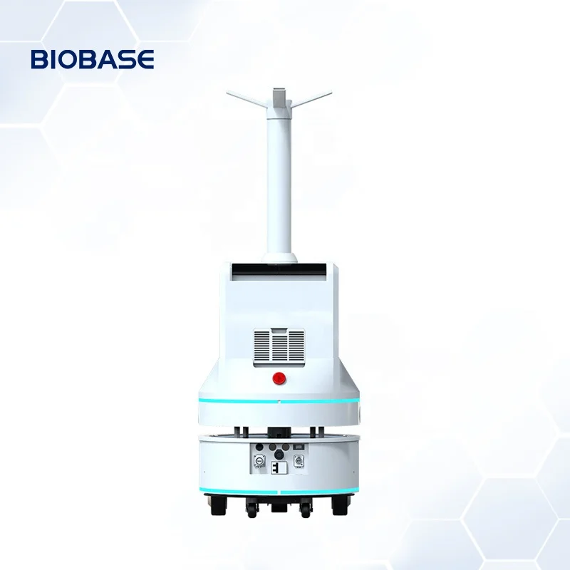 BIOBASE Atomizing Disinfection coverage 4000-5000 m2 APP control Four-direction spray Robot Atomizing Disinfection Robot for lab
