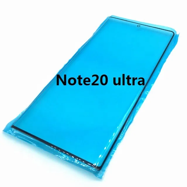 Chinese Supplier 2 In 1 Note 20 Ultra Front Outer Touch Screen Glass Lens Front Glass Lens Outer Front Lens For Samsung