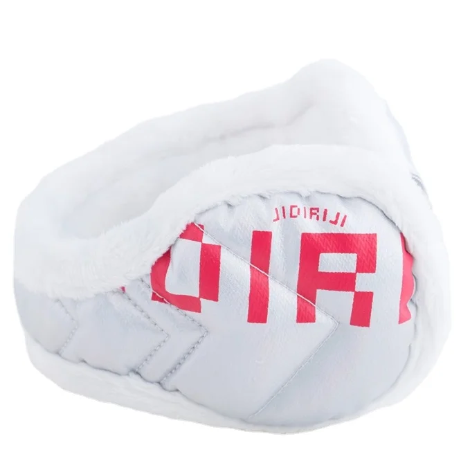 Winter foldable hair band earmuffs Lady warm windproof memory plush down-filled earmuffs