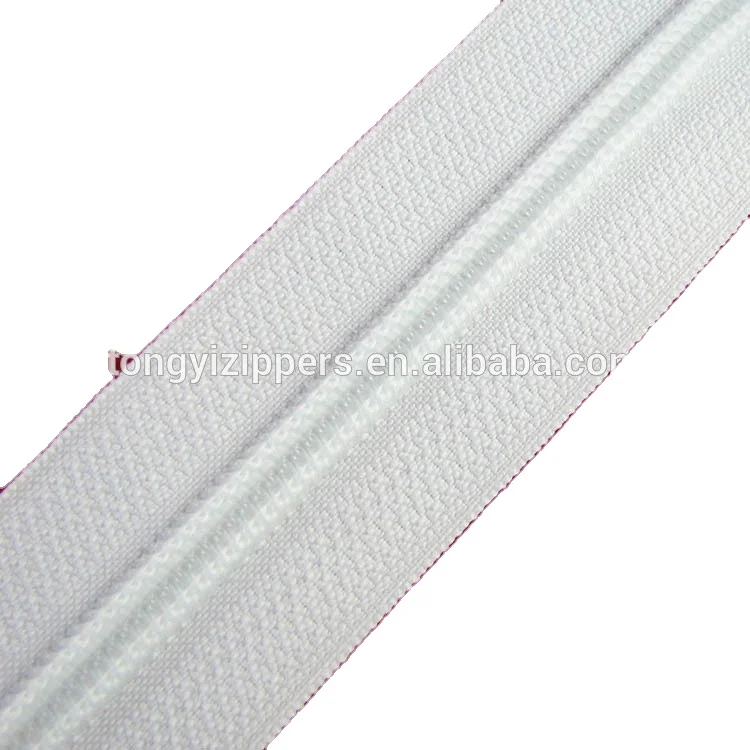 tongyi zip factory cheaper price regular long chain nylon zipper roll
