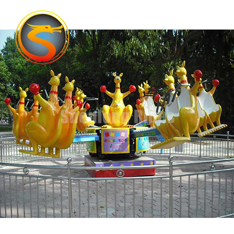 China Professional Amusement Park Thrill Swing Kangaroo Jump Rides for Family Playground