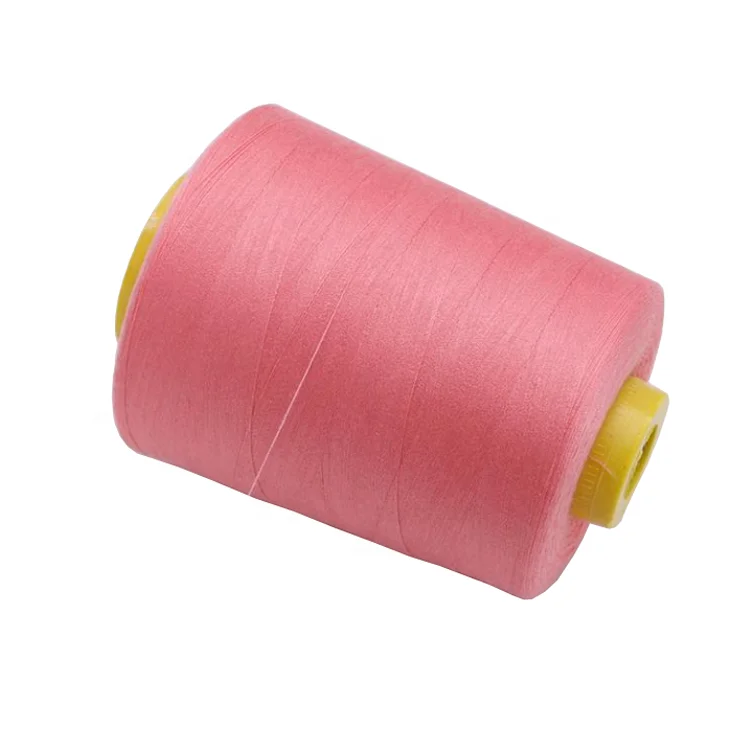 Wholesale Factory Supply 100% Spun Polyester Industrial Sewing Thread in bulk 60/2