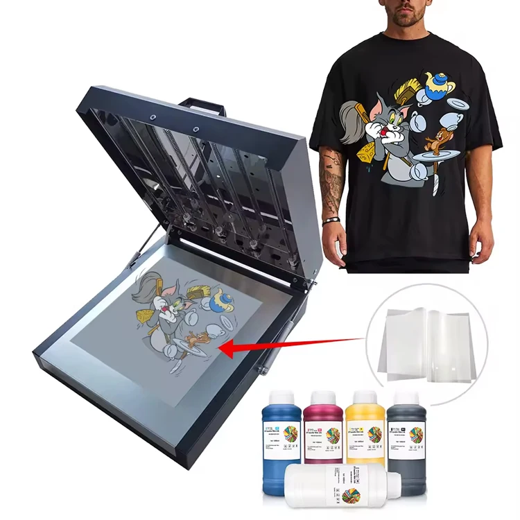High quality heat transfer sticker transfer printing Brand design custom transfers dtf stickers for t-shirts