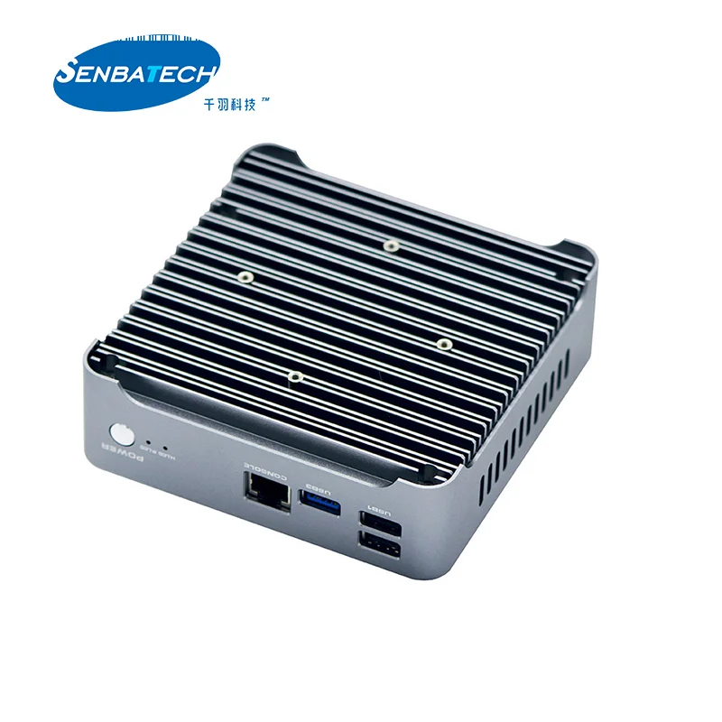 Celeron J4125 Firewall Mini Pc Pfsense Router Appliance Ubuntu Linux Vpn with 4 Lan DDR4 2400MHz Mini-PCIE support WIFI/4G