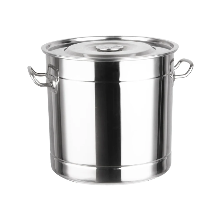 Large Capacity Steamer Pot Stainless Steel Home Beer Brewing Pot Brew Equipment Kettle