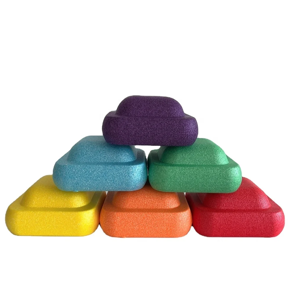 Balance Training Stepping Stones(6PCS Set) Sensory Training Educational Toys For Kids Children Toddlers