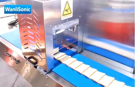 Wanlisoinc Automatic Ultrasonic Cheese Cutting Machine Butter Block Cutter