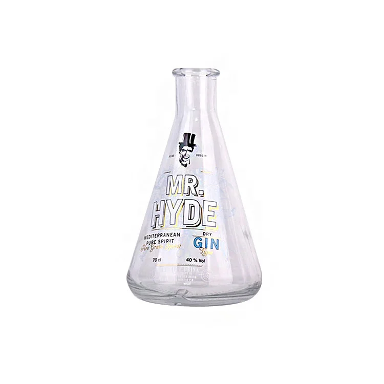 
200ml 700ml narrow mouth glass beaker flask for laboratory wholesale reagent bottle glassware 