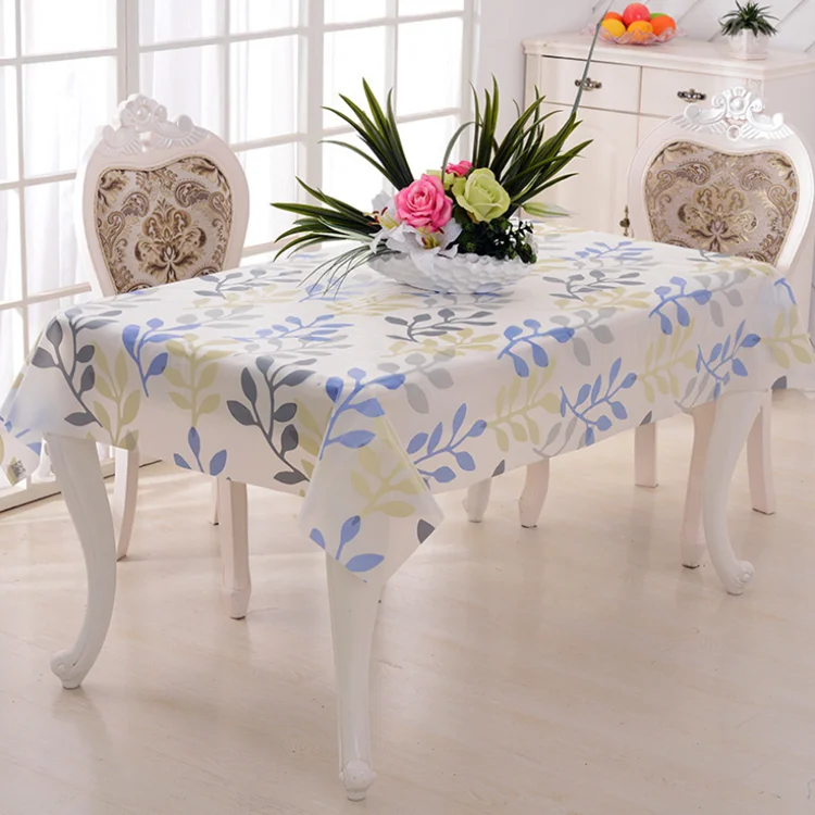 Cheap price 54x108 Plastic Table Cover Decoration Disposable Print Table Cloth for Party