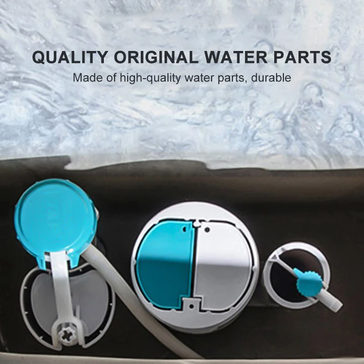 New Porcelain Bathroom Sanitary Ware Floor Mount Water Closet WC One Piece Blue Ceramic Bowl Toilet