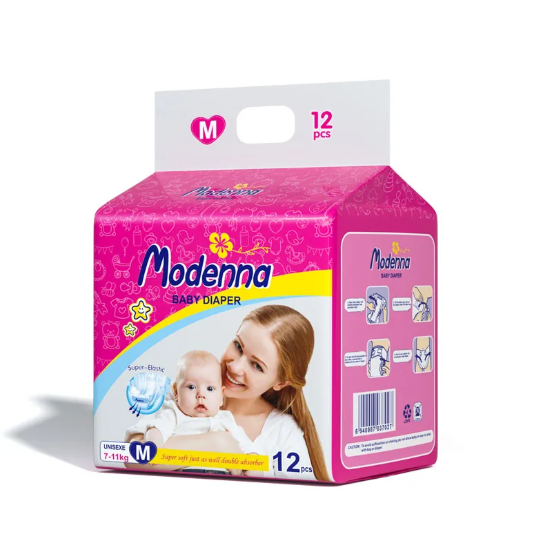Cheap Super and Nice Disposable Baby Diaper Selling Well in Africa Pampering Baby Diapers