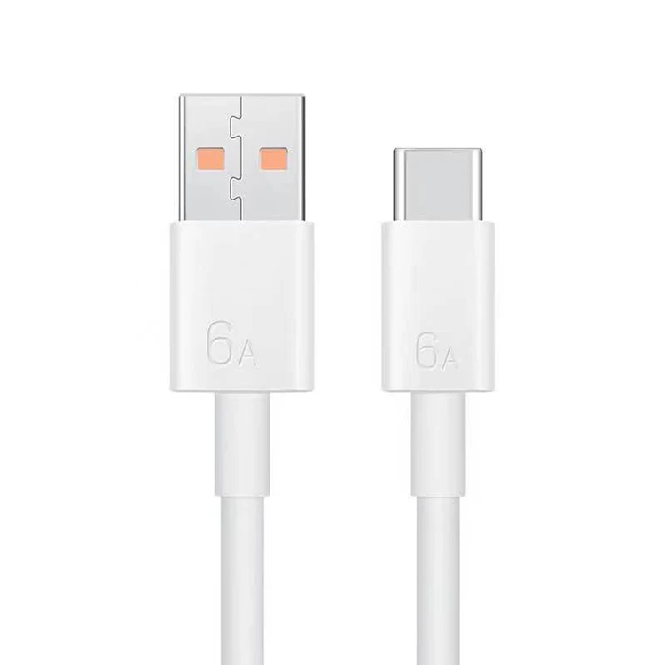 wholesale USB Type C 6A Cable Quick Charge USB-C Fast Charging Mobile Phone Data Cable