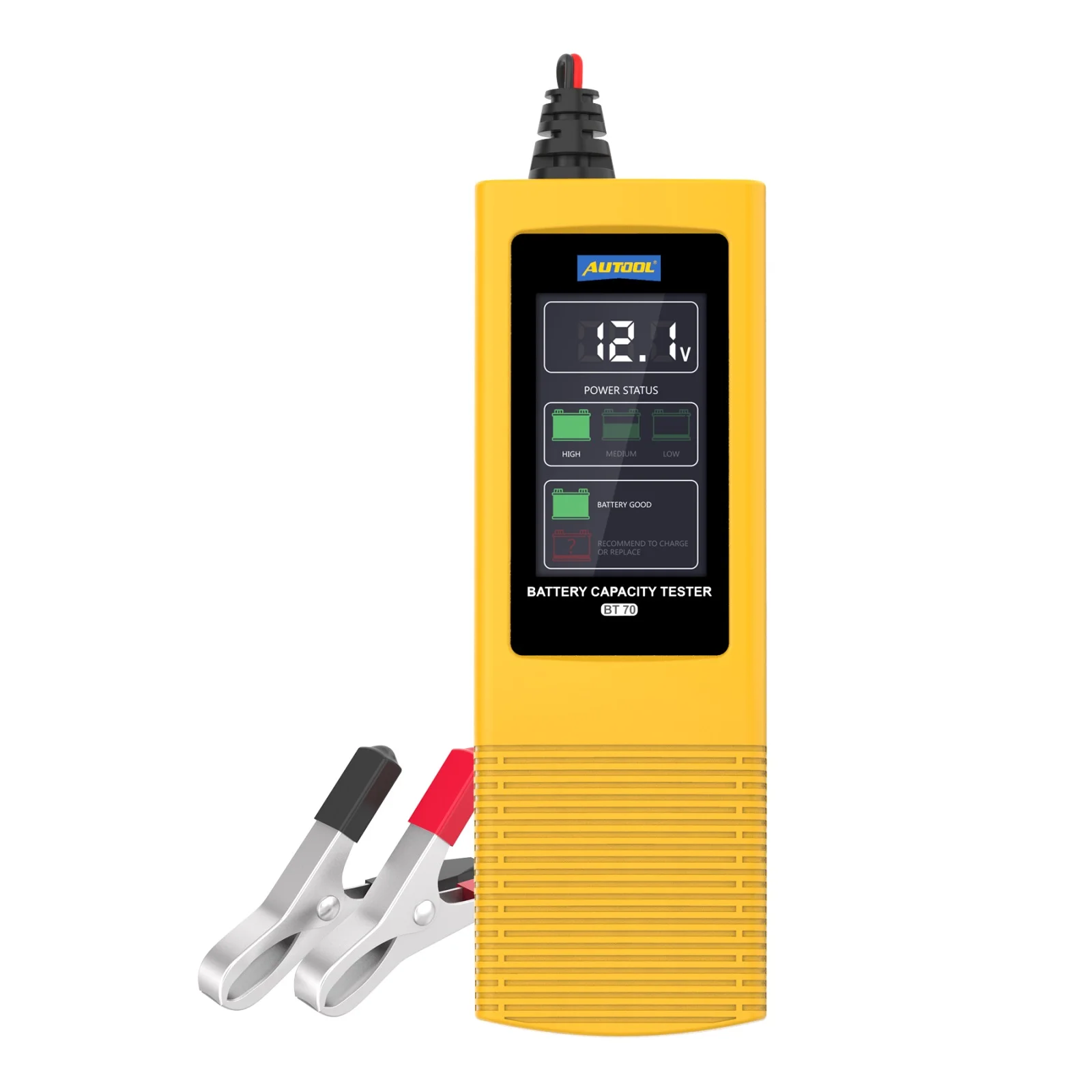 AUTOOL Official Factory BT70 Car Battery Power Tester Monitor Meter Diagnostic Sensor Tester Scanner Analyzer VoltageDetector