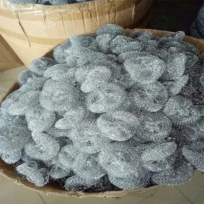 hot sale dish washing galvanized metal sponge stainless steel wire wool scourer