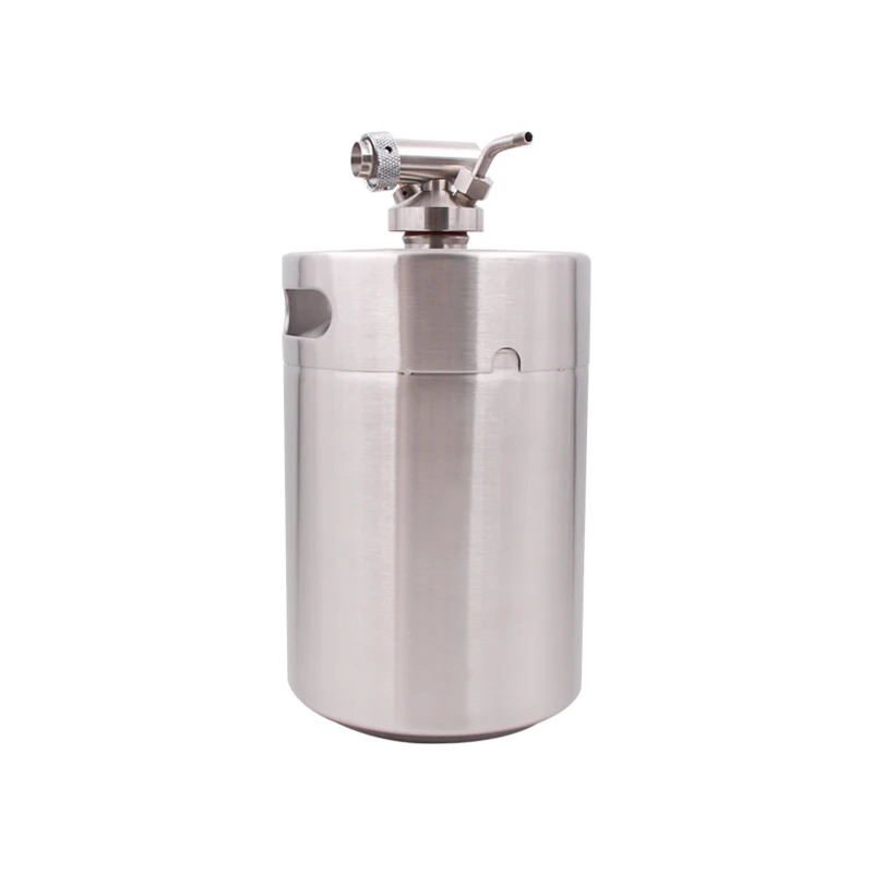 Wholesale custom 304 ss beer tap dispenser equiment system 5L mini co2 kit keg spears