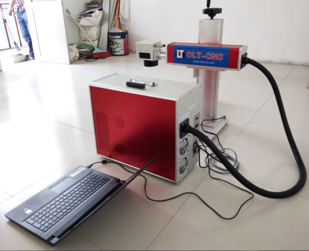 10W 20W 30W 50W 100W Fiber Laser Marking Machine for Make Jewelry Engraving