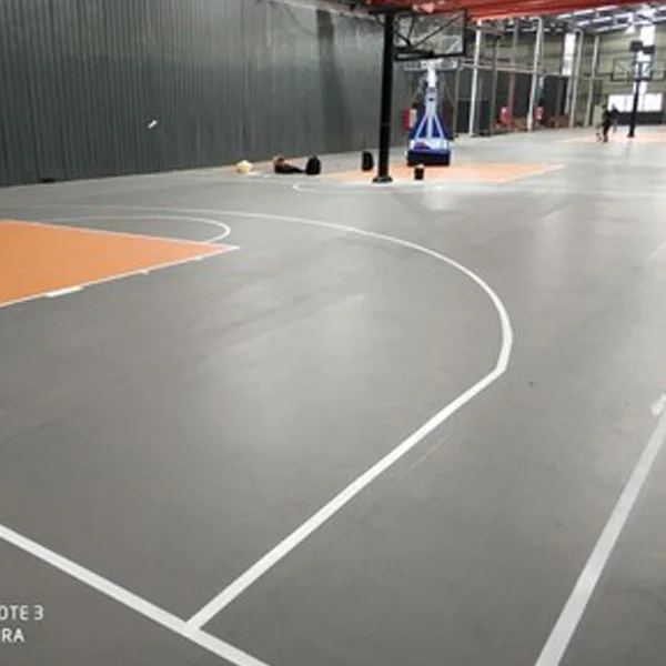 JIANER Removable pvc flooring for indoor basketball court Clearance portable vinyl anti slip pvc basketball flooring