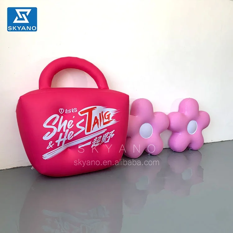PVC giant handbag inflatable bag for advertising decoration
