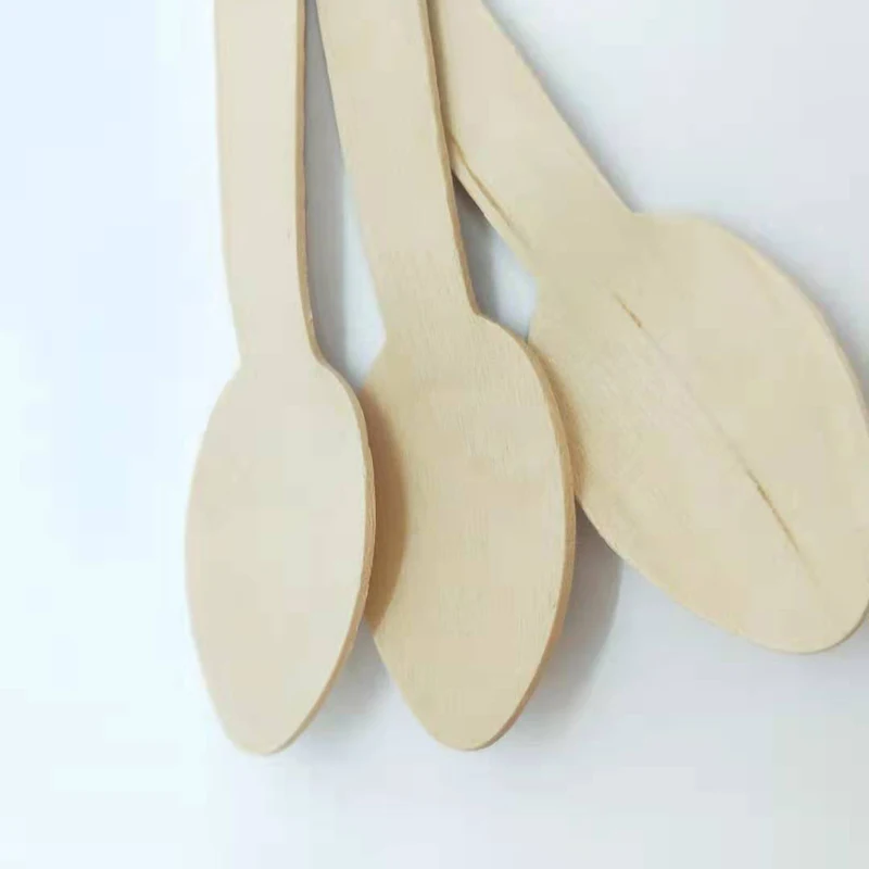 coffee measuring  ice cake cartoon custom wood short ice cream spoon