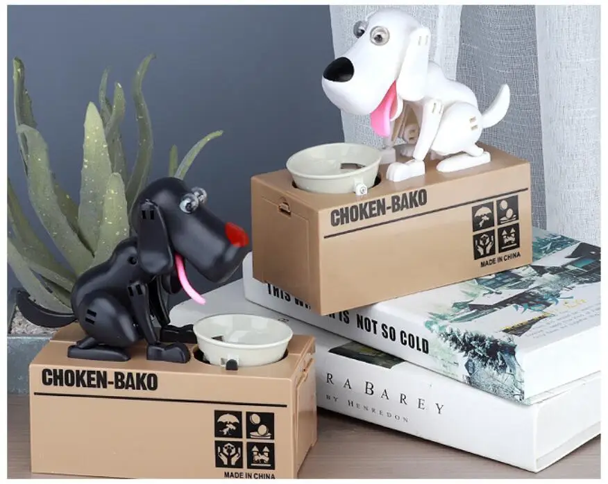 The Cartoon Dog Money Cash Box Coin Bank Piggy Bank Promotional Gift Customize Logo
