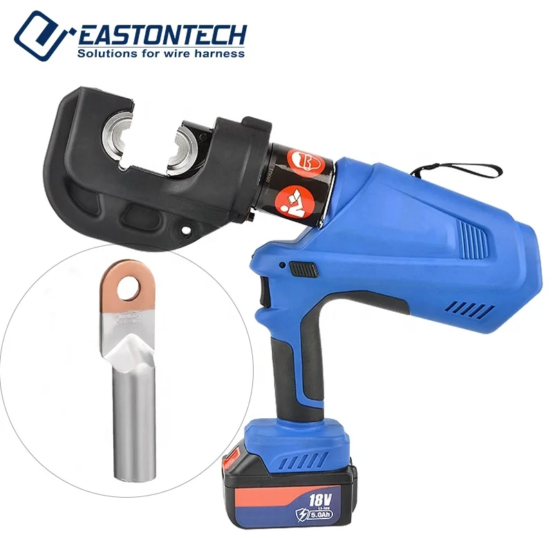 EW-5215 Durable Rechargeable Electro-Hydraulic Cable Lug Terminal Crimper Terminal Crimping machine