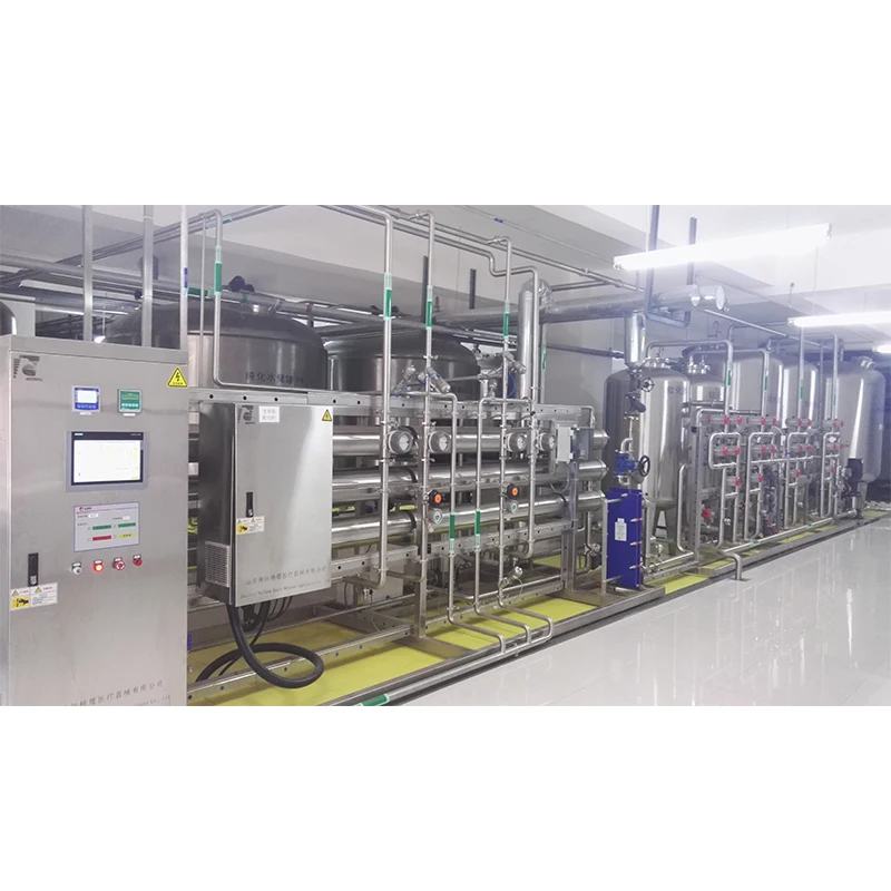 Pure drinking water RO reverse osmosis purifying treatment machine with EDI