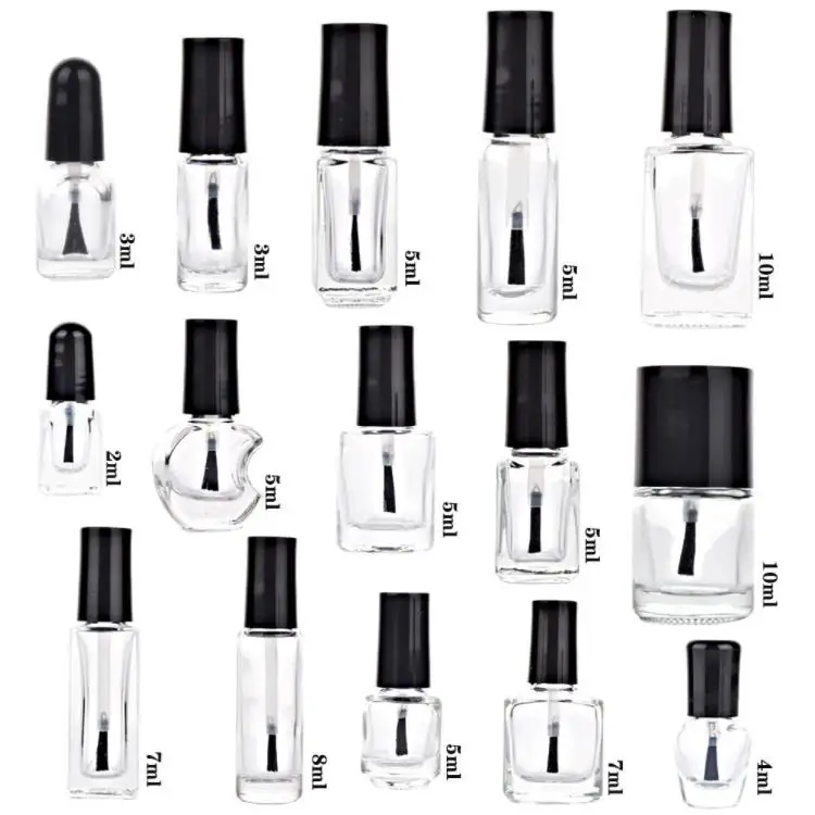 Wholesale 5-30ml Brand Nail Polish Bottles Cosmetic 8ml Empty Nail Polish Bottles