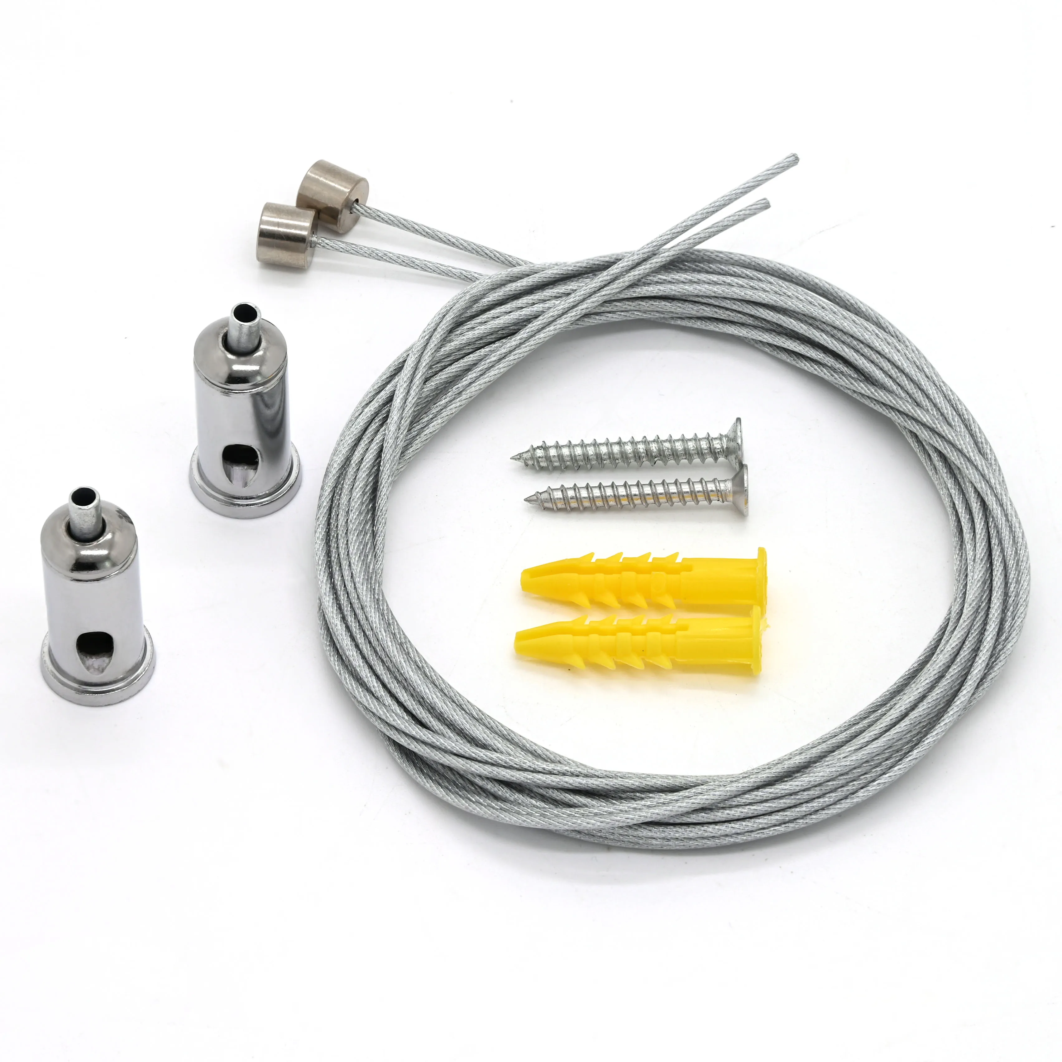 Factory wholesale High Quality Internal M4 side cable gripper grip lock ceiling attachment Hanging light kits