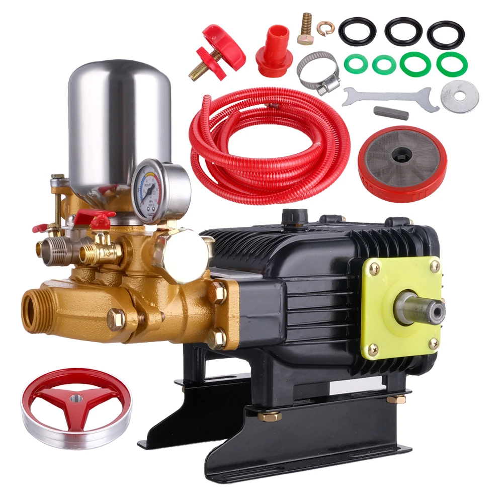 3-5HP портативный мощный триплекс плунжерный насос для бензинового двигателя распылитель сельскохозяйственный