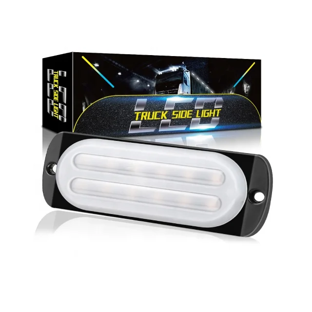 DXZ 12V-24V автомобильные аксессуары флэш габаритных огней 12smd 36 Вт ультратонкая вождения предупредительный световой сигнал задний фонарь автомобилей светодиодные лампы