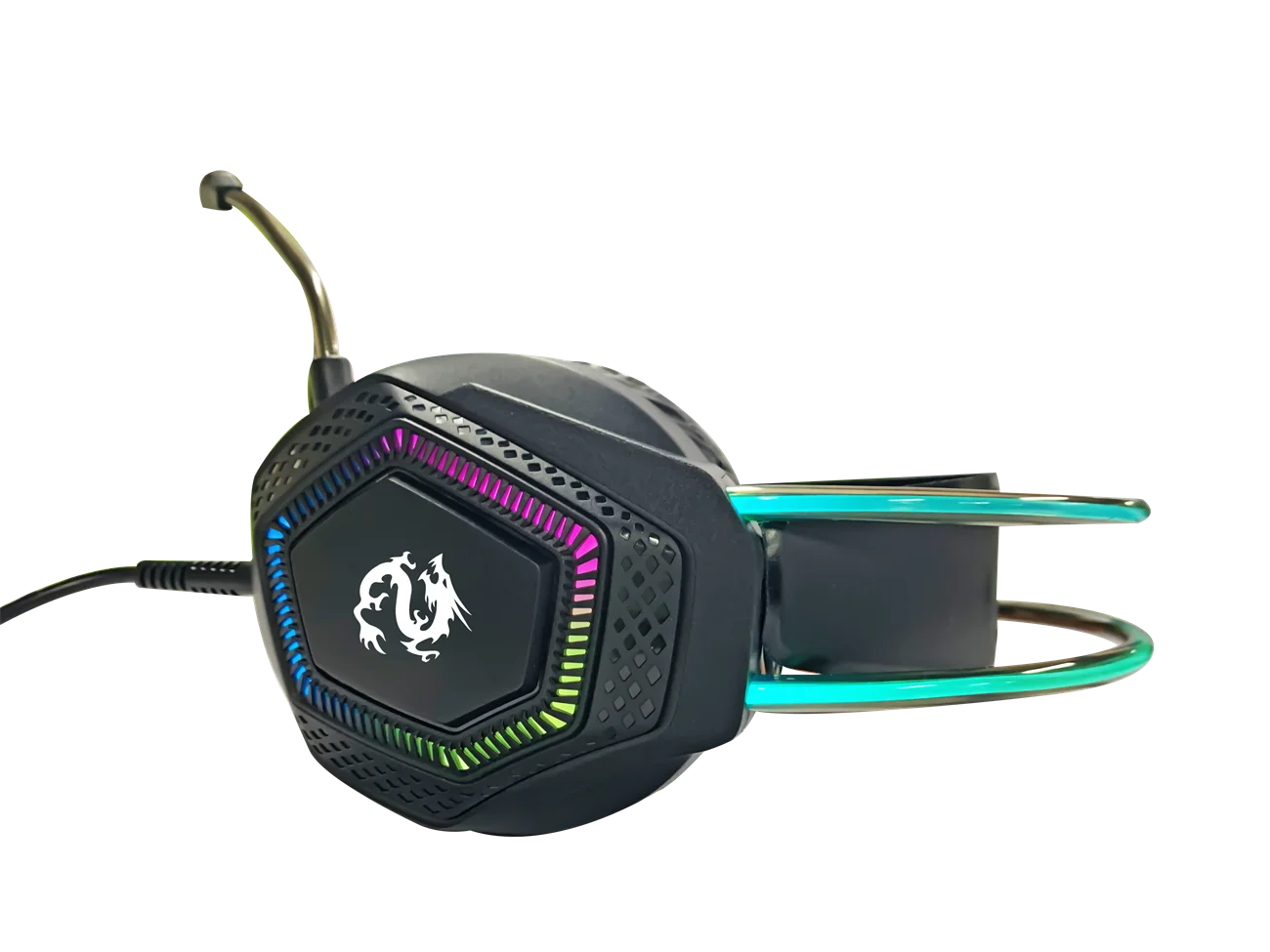 50mm high fidelity neodymium  magnetic  Exclusive Private Model Ergonomic Design RGB Gaming Headset