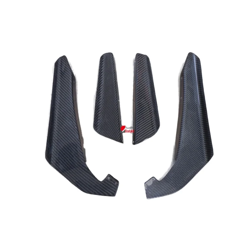 For Skylline R34 GTR OEM Front Bumper Canard 4pcs carbon fiber