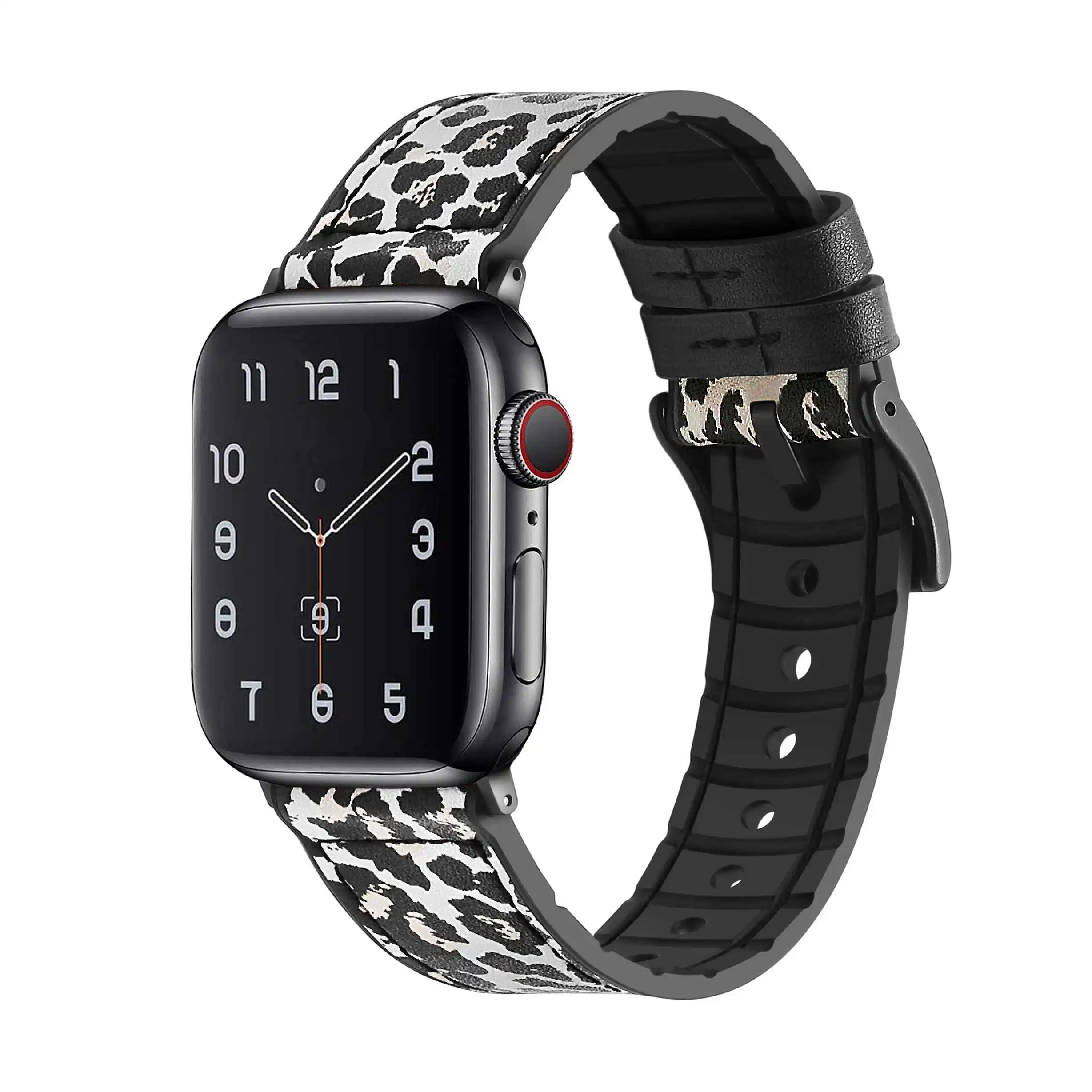 Hot Selling Official Luxury Wrist Genuine Leather Watch Band Strap Fo Smart Watch
