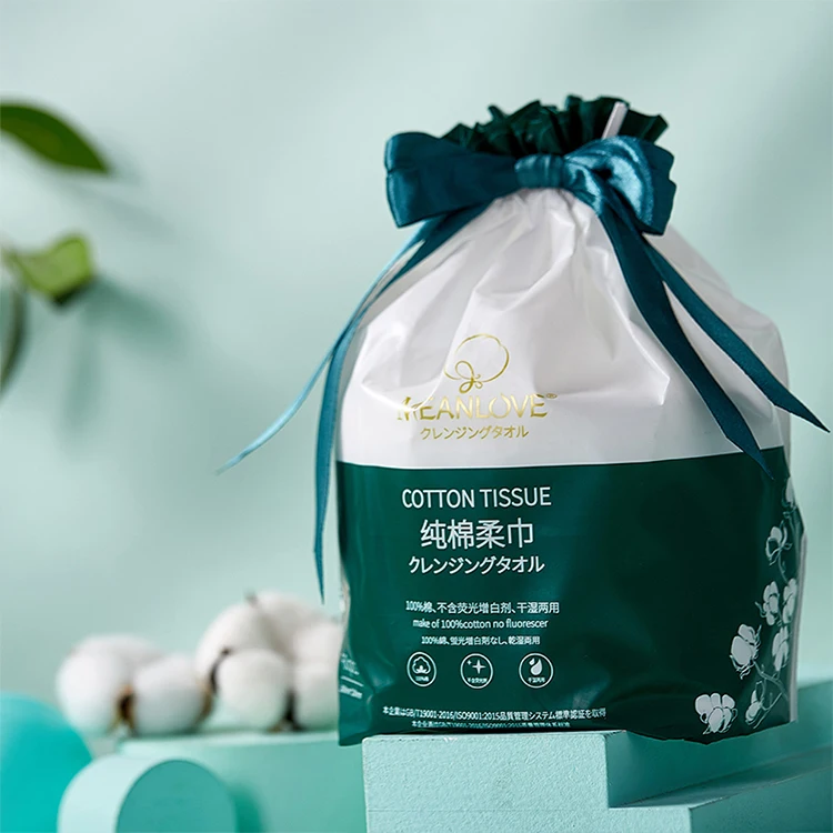 Jumbo roll facial tissue 60 counts 1 ply viscose rayon cellulose fiber skin friendly tissue toilet roll paper