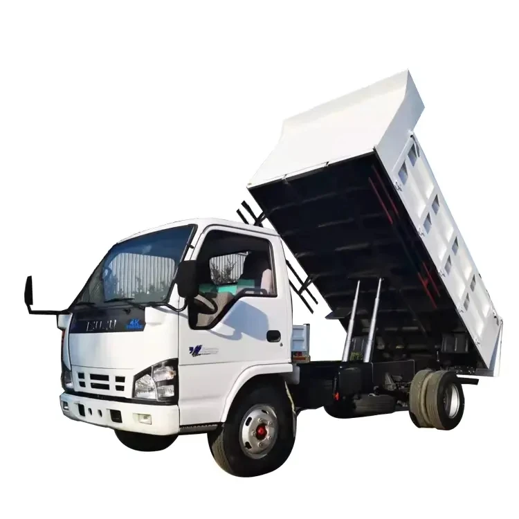 ISUZU 600P 5 tons left-hand drive dump truck small tipper light truck