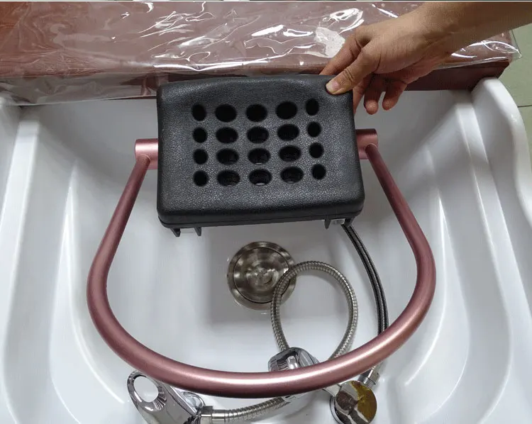 Factory Separated Chinese Fumigable Hydrotherapy Circulating Shampoo Chair Auto Massage Multifunctional Shampoo Bed