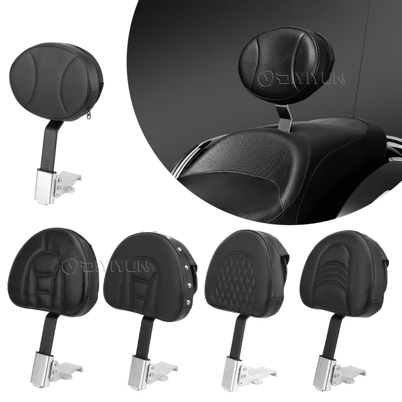 Black bar Driver Rider Backrest with bag  For motorcycle Victory Hard-Ball 12-13 Cross Country 10-17 / Cross Roads 10-14