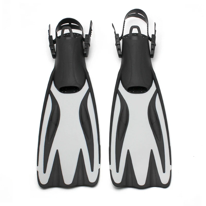 Factory Price Snorkel Fins Adjustable Buckles Swimming Fins Long Snorkeling Diving Flippers Fins