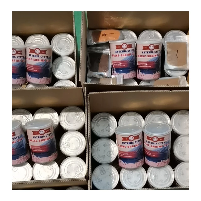 tibet kind artemia (brine shrimp eggs) with high hatch rate wholesale in box