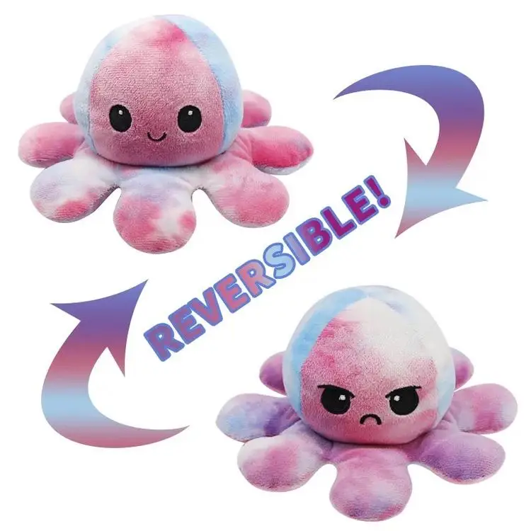 Hot Selling Plush Octopus 20 cm Custom Octopus Plush Toys Reversible Octopus Plush Toy