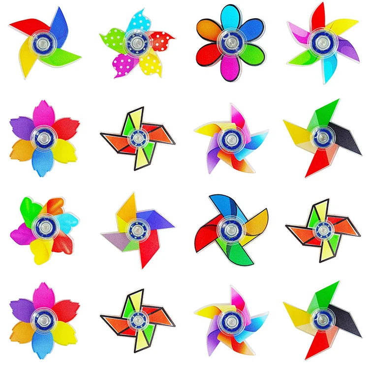 Mini Cartoon Windmill Shape Fingertip Gyroscope Fidget Spinner Toy