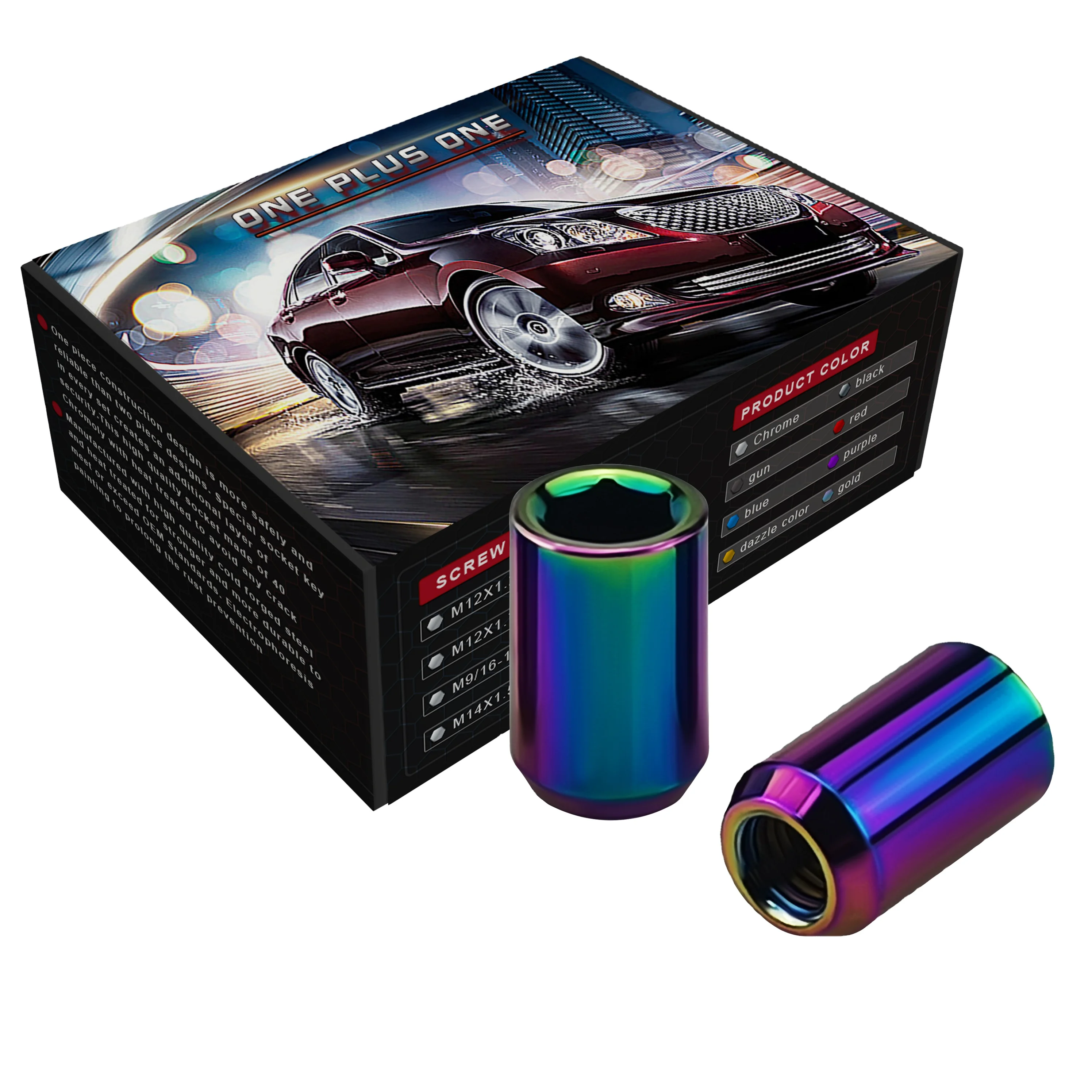 YJY GZN28 32MM  M12X1.5 racing car wheel nut