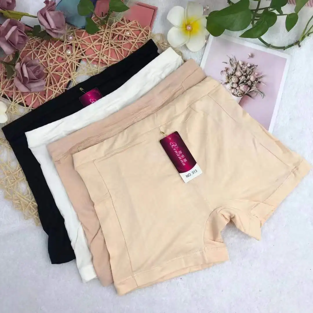 Low Price Mix inventory clearance stock Women Seamless Stretchable Shorts Munafie Middle Waist Safety Panties