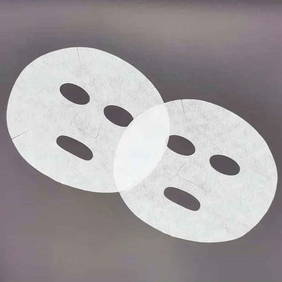 Hot selling Skin Care Dry Organic Cotton Facial Mask Sheet Customized Face Mask