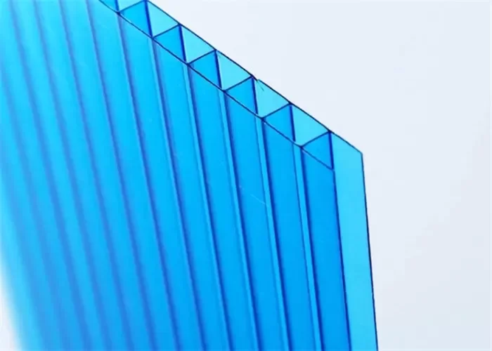 Factory Price Polycarbonate Sun Shades Transparent Plastic Polycarbonate Hollow Sheet For Balcony Roof Cover