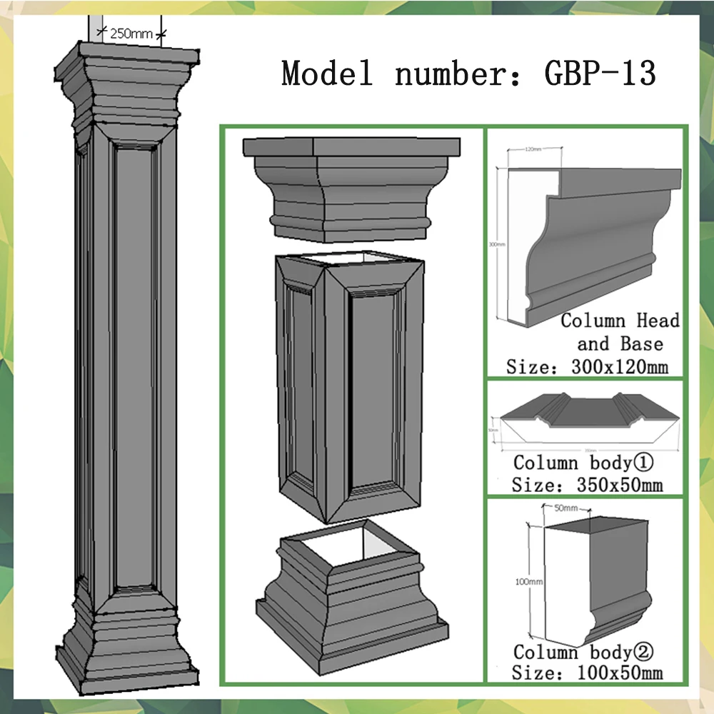 EPS Square Column