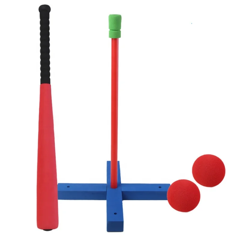 
Hot Sale Training Soft Foam T Ball Baseball Softball Set Toy for Toddlers Kids Youth 